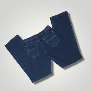 Boot Cut Dark Wash Mid Rise Womens Jeans Size 10 M Wrangler EUC